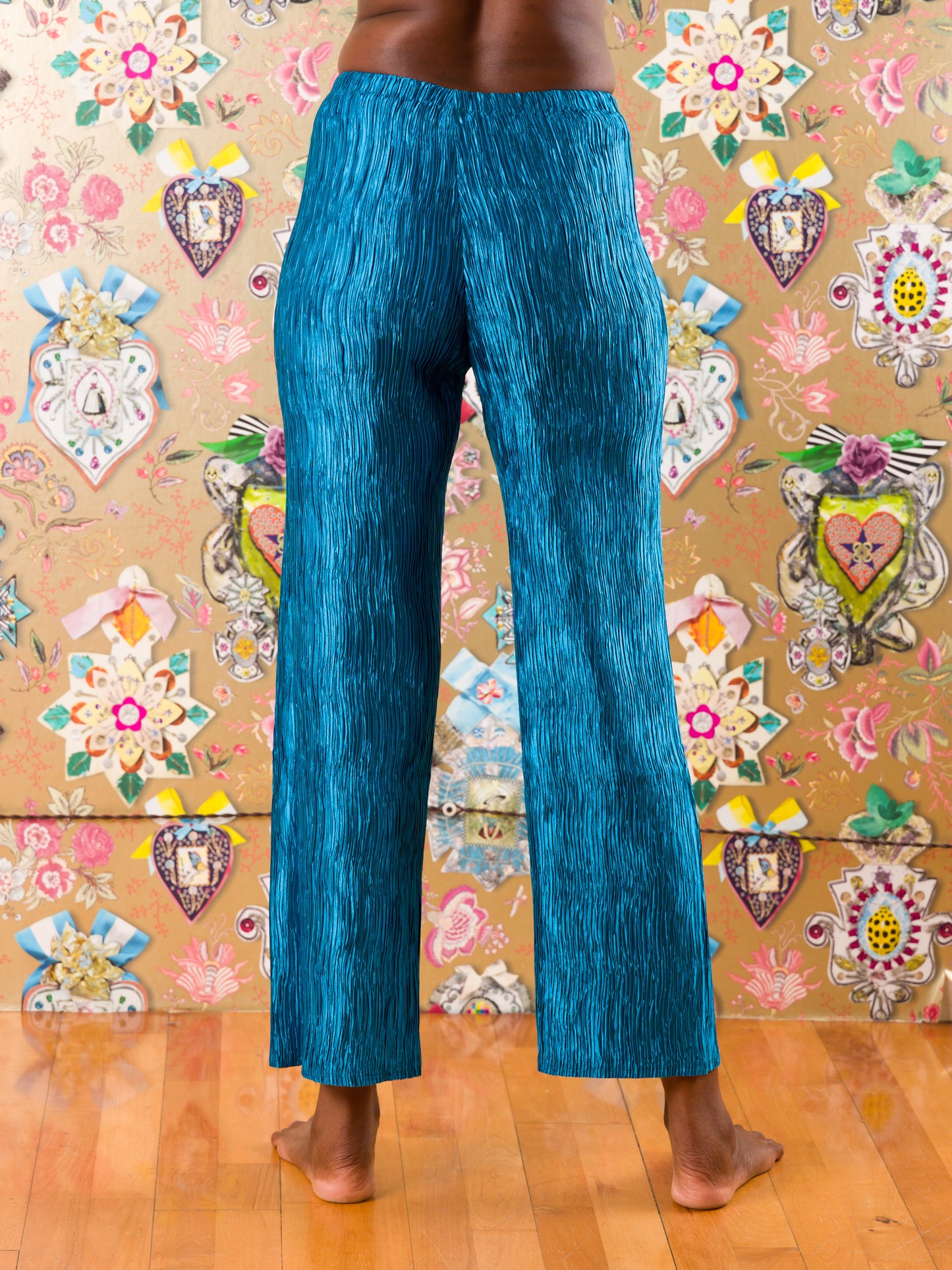 Pantaloni Loleza Peak stropicciati