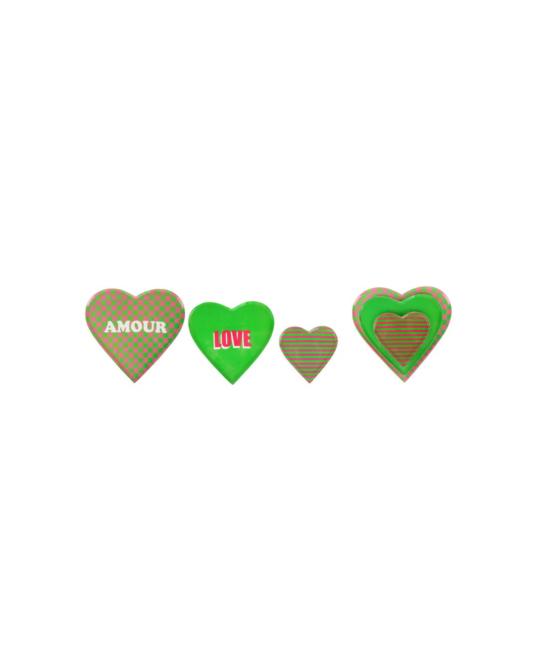 Vassoio Bambole Cuore Message