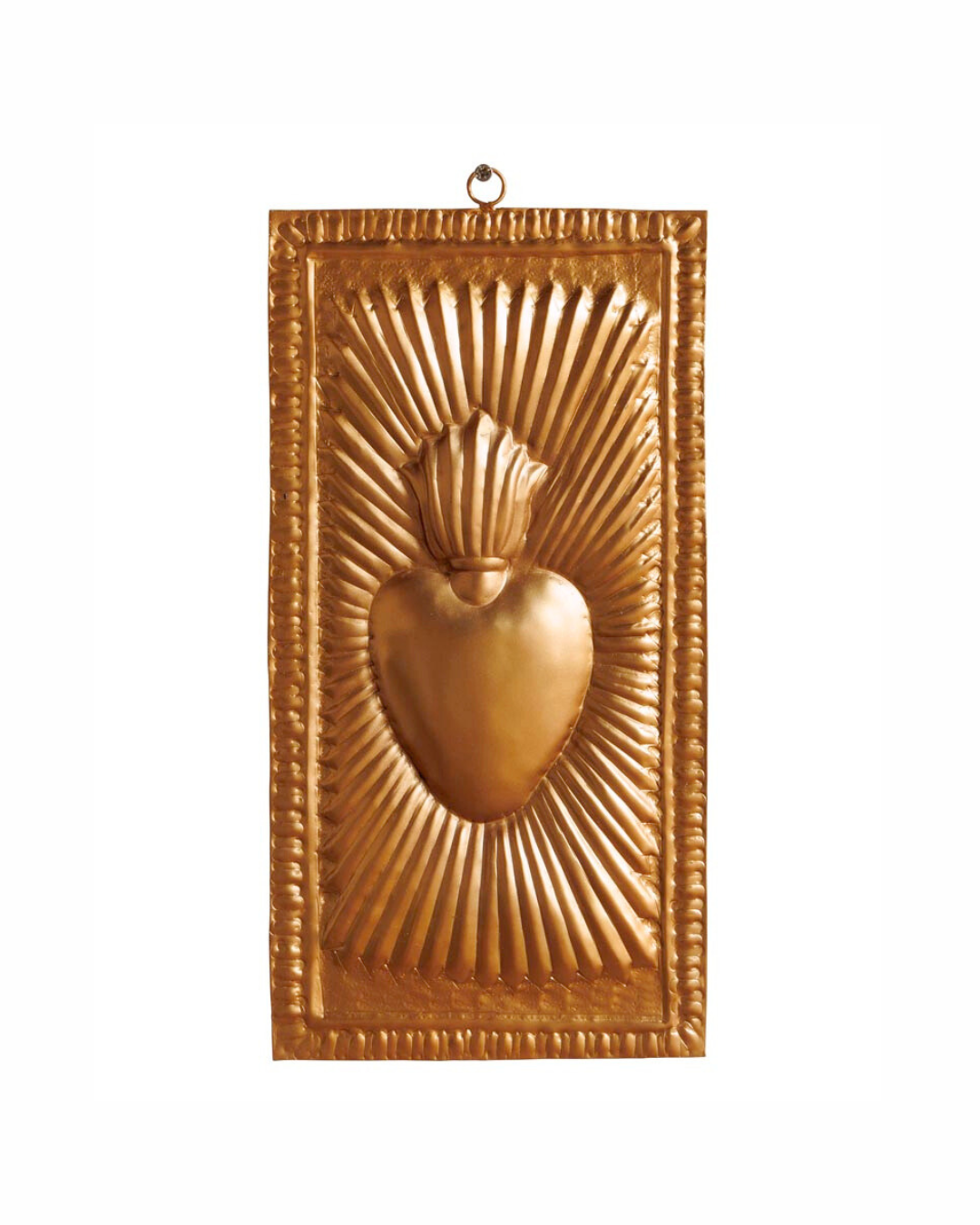 Ex voto su targa dorata