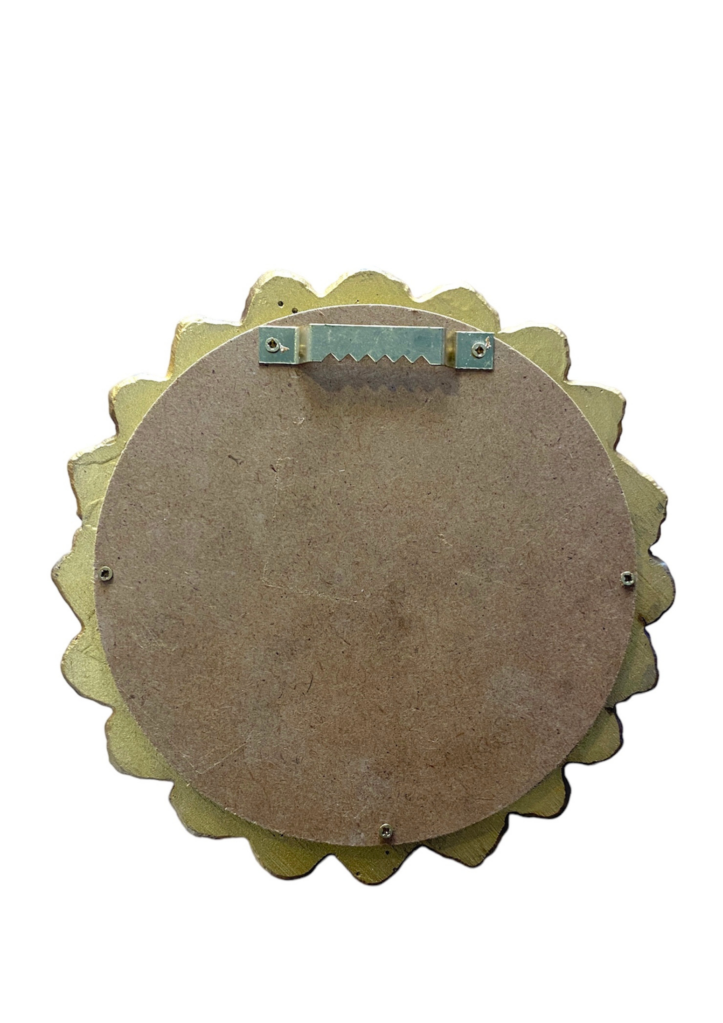 Specchio Foglie Oro - Fisheye