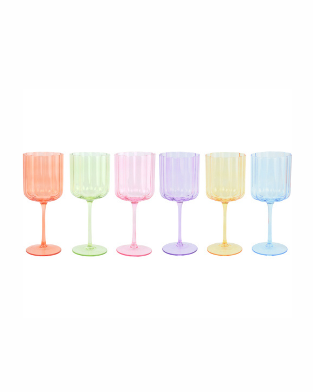 Servizio Sei Bicchieri da vino "Blooming Grace"