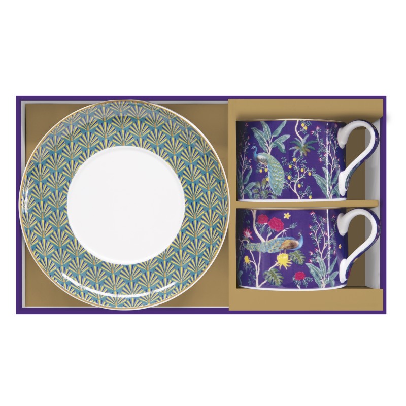 Coppia Tazze da Te Imperial Peacock
