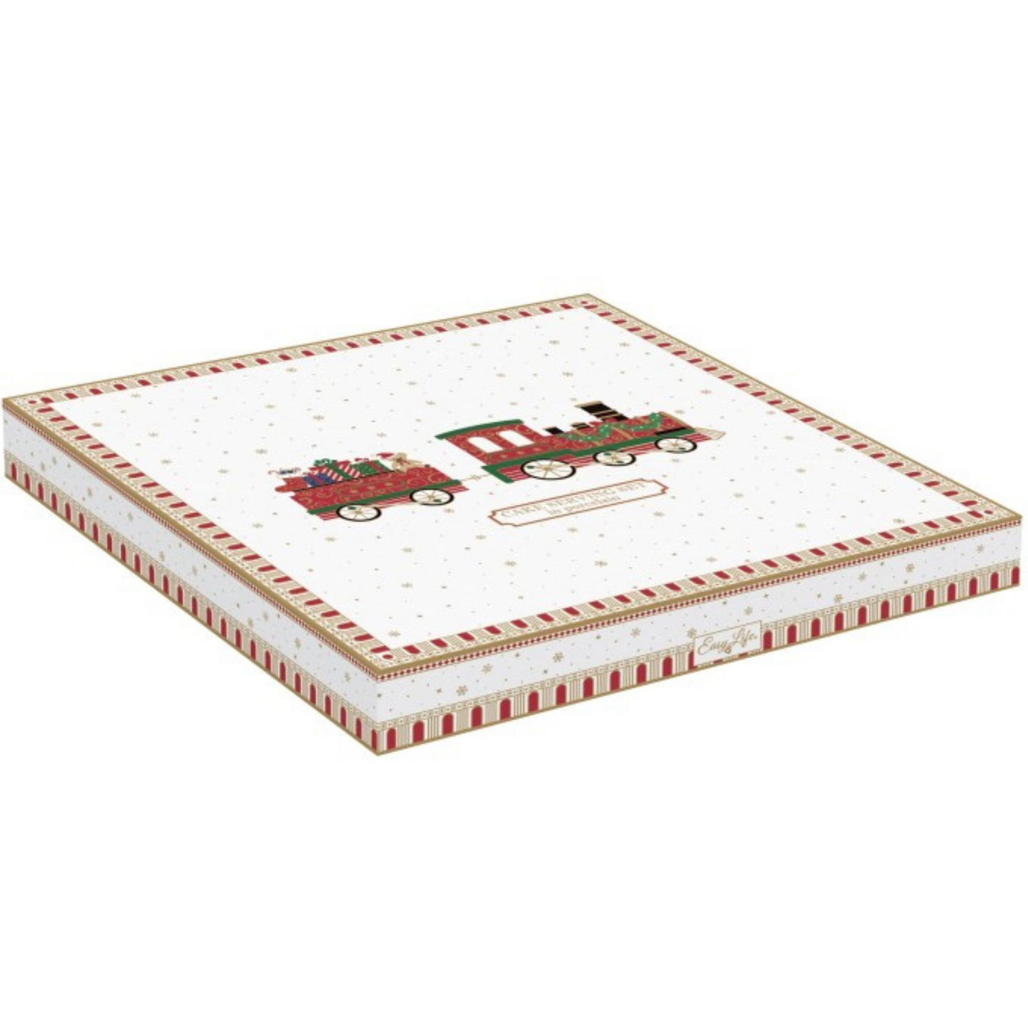 Piatto torta con paletta Polar Express