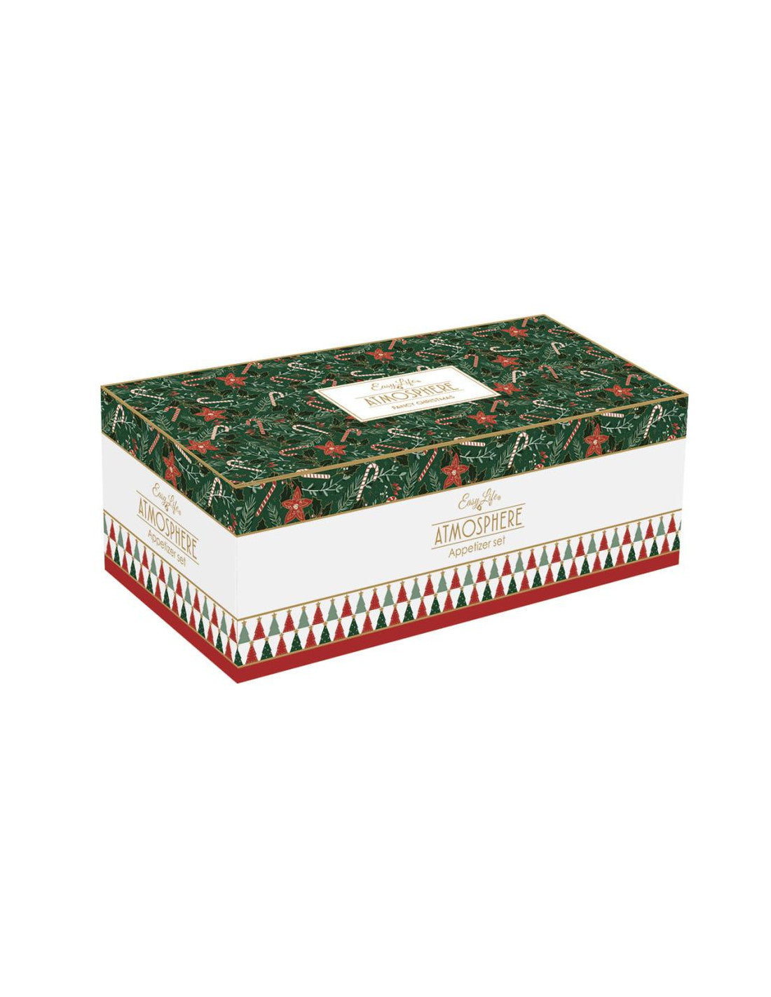 Set Aperitivo 4 Ciotoline Fancy Christmas