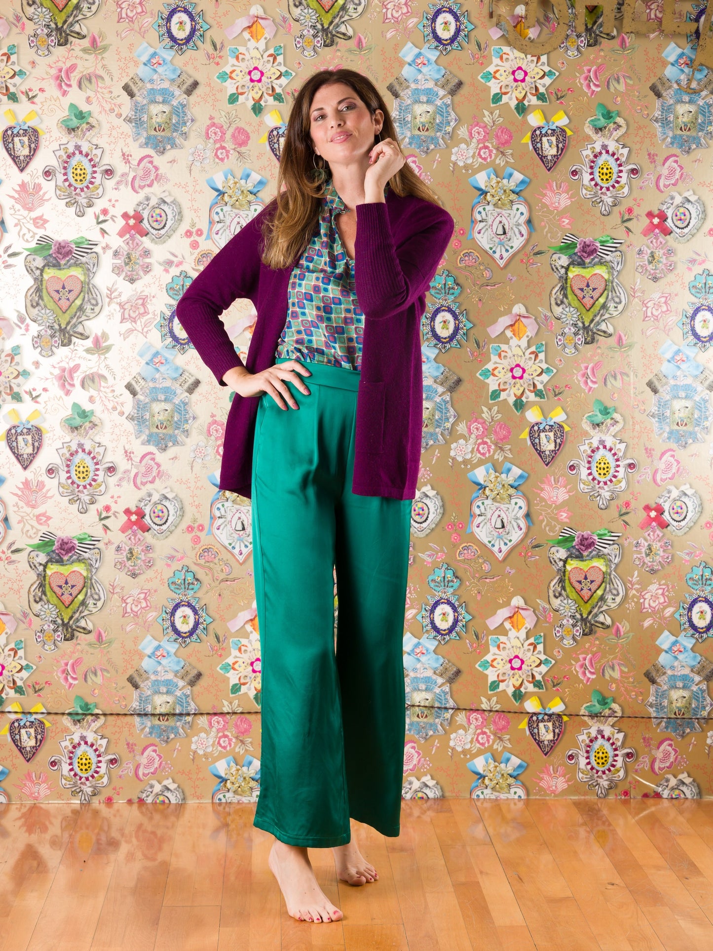 Cardigan Mtwara in cashmere
