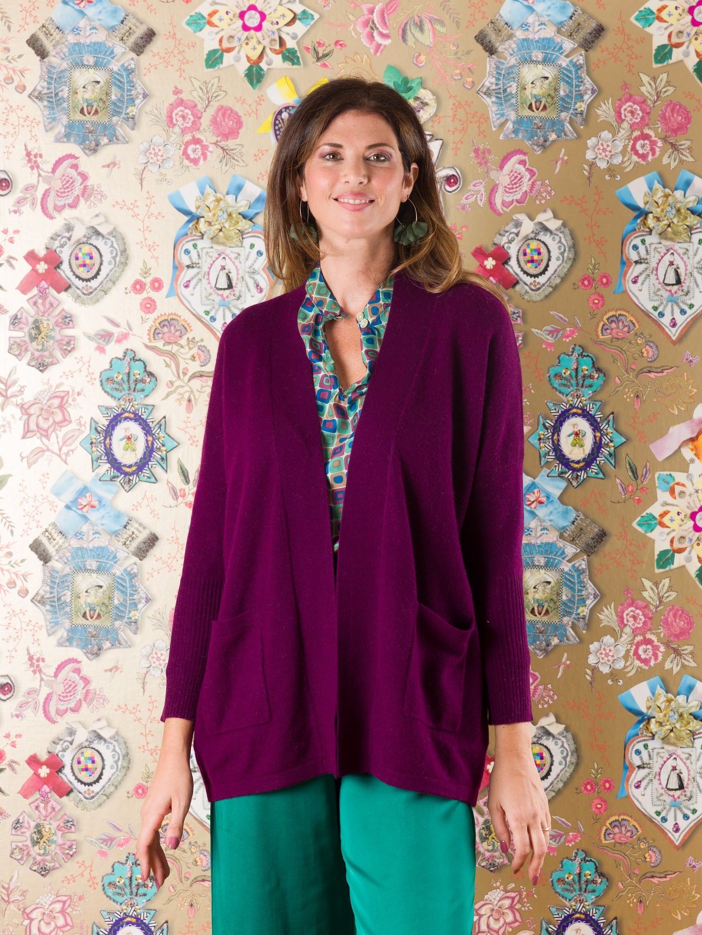 Cardigan Mtwara in cashmere