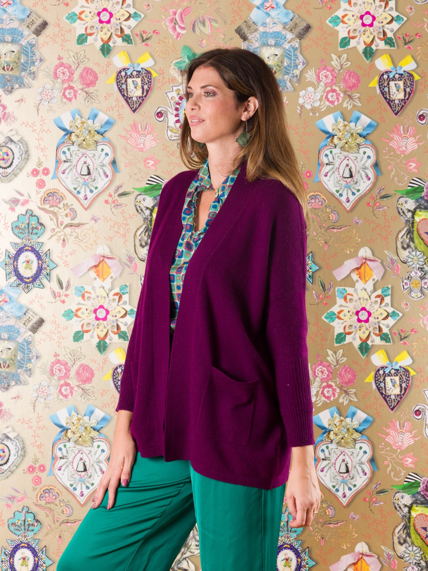 Cardigan Mtwara in cashmere