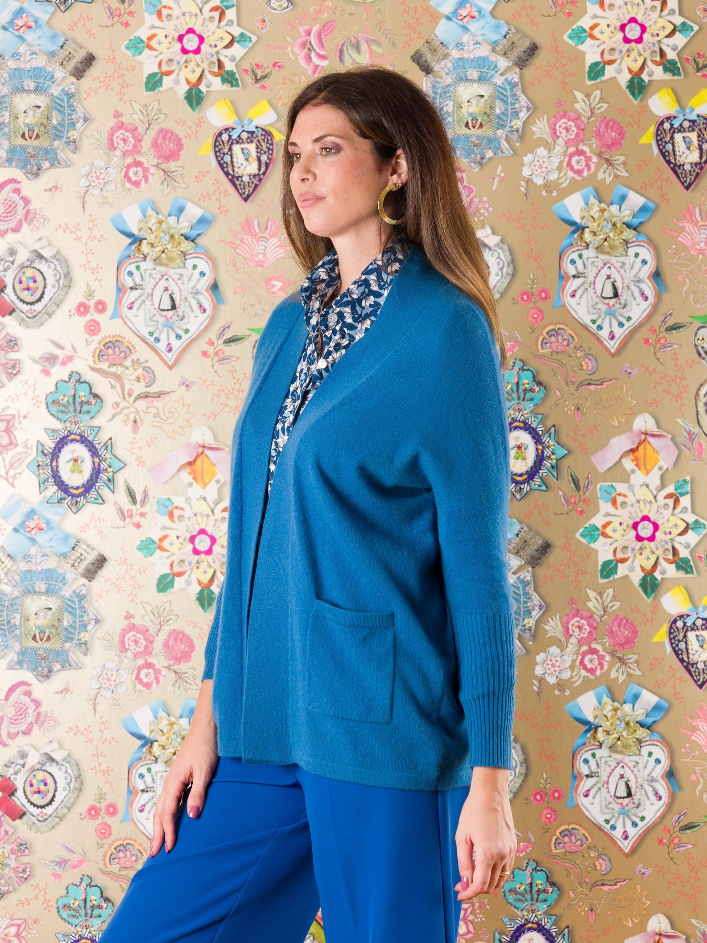 Cardigan Mtwara in cashmere
