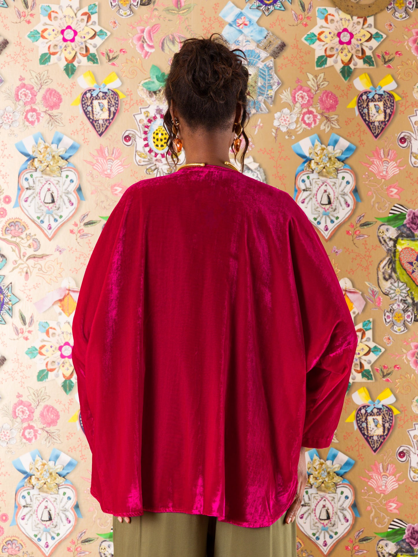 Giacca Gijon in velluto di seta