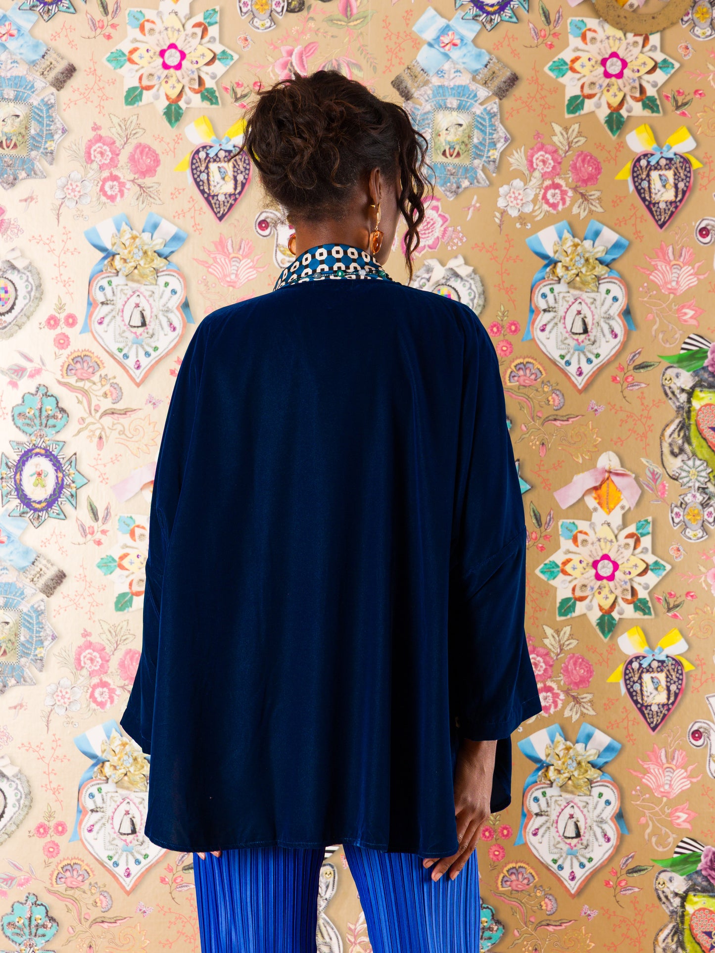 Giacca Gijon in velluto di seta