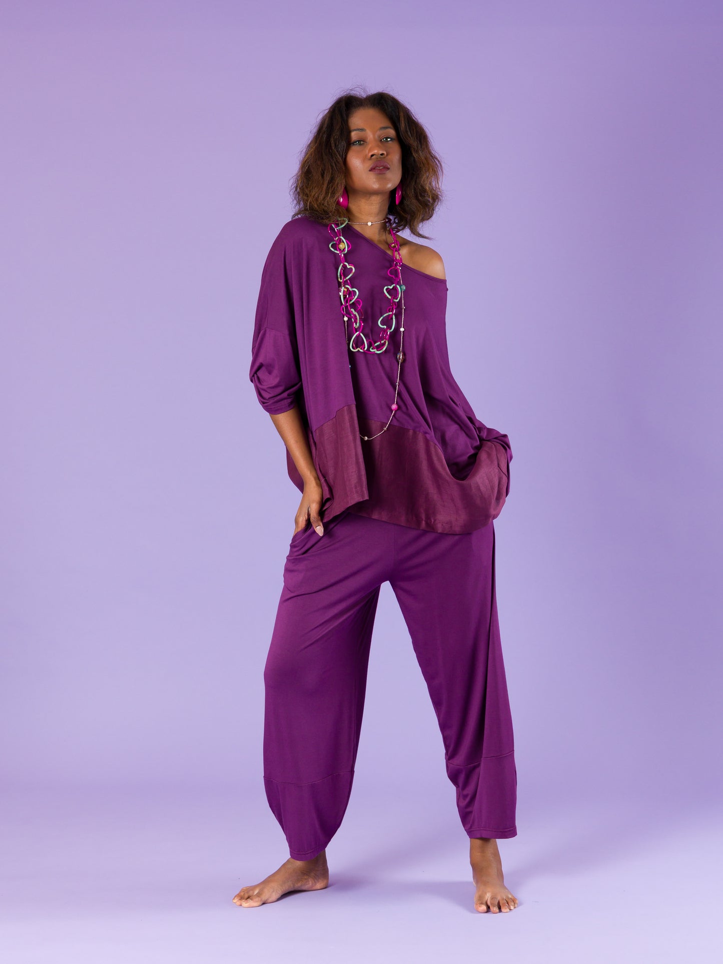 Pantaloni Prugnolo