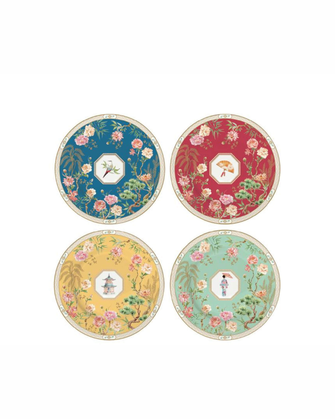 Servizio Quattro Piatti Dessert - Jardins D'orient