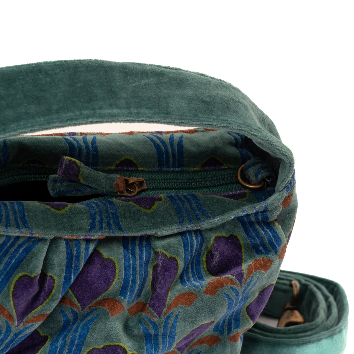 Borsa Serpentara in velluto