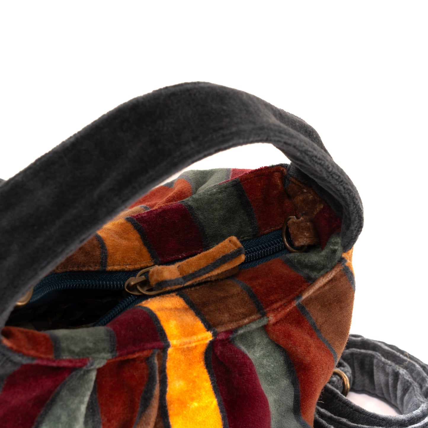 Borsa Serpentara in velluto
