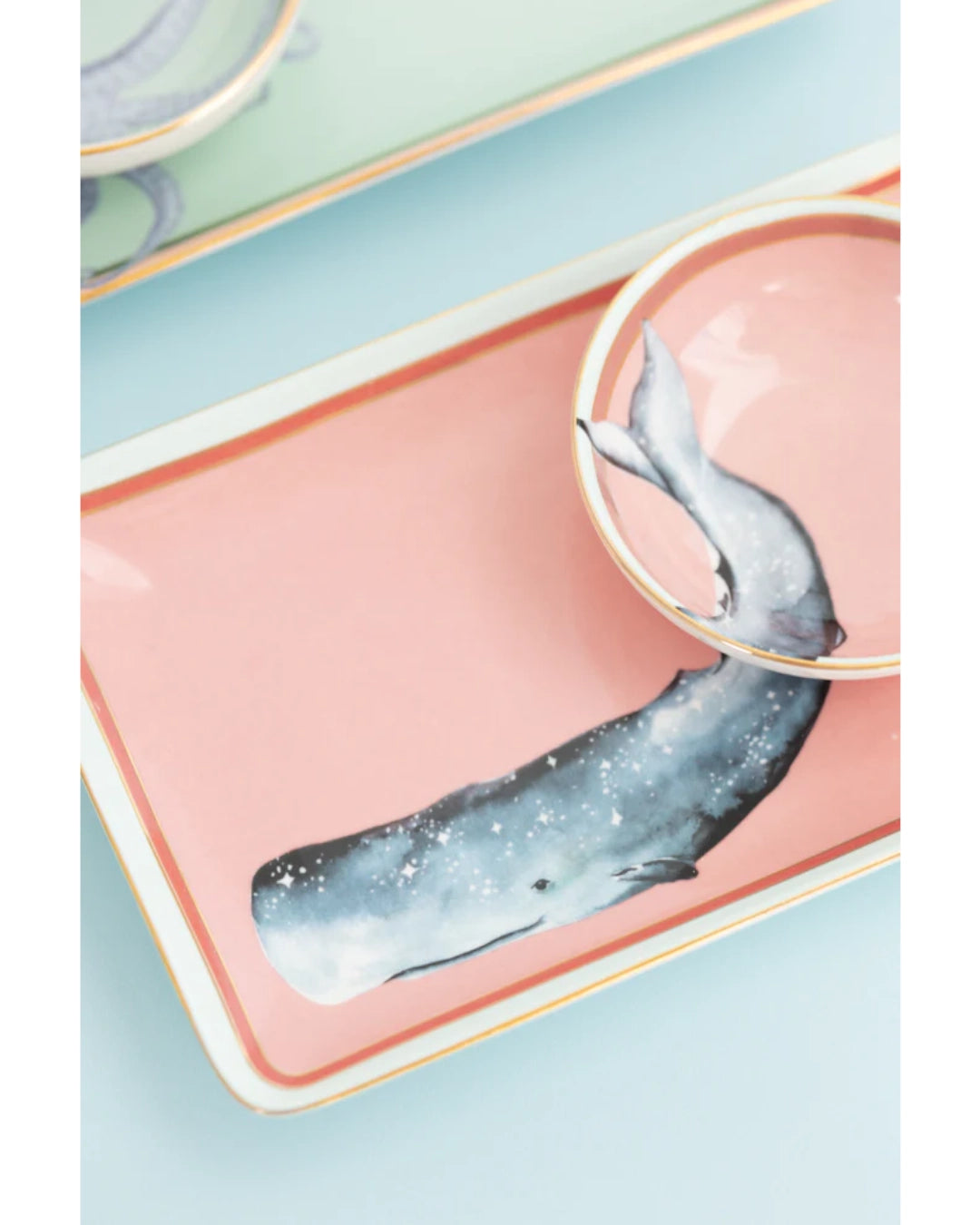 Sushi service - Whale & Octopus