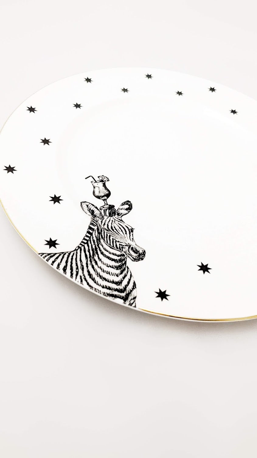 Zebra plate