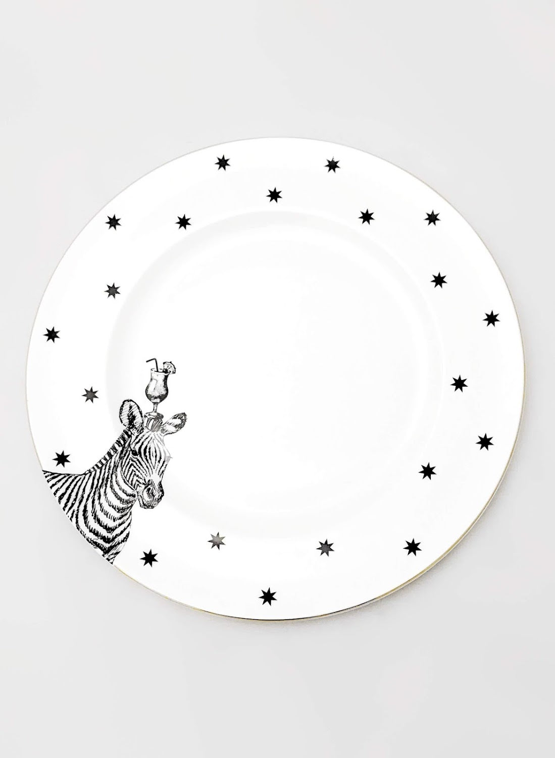 Zebra plate