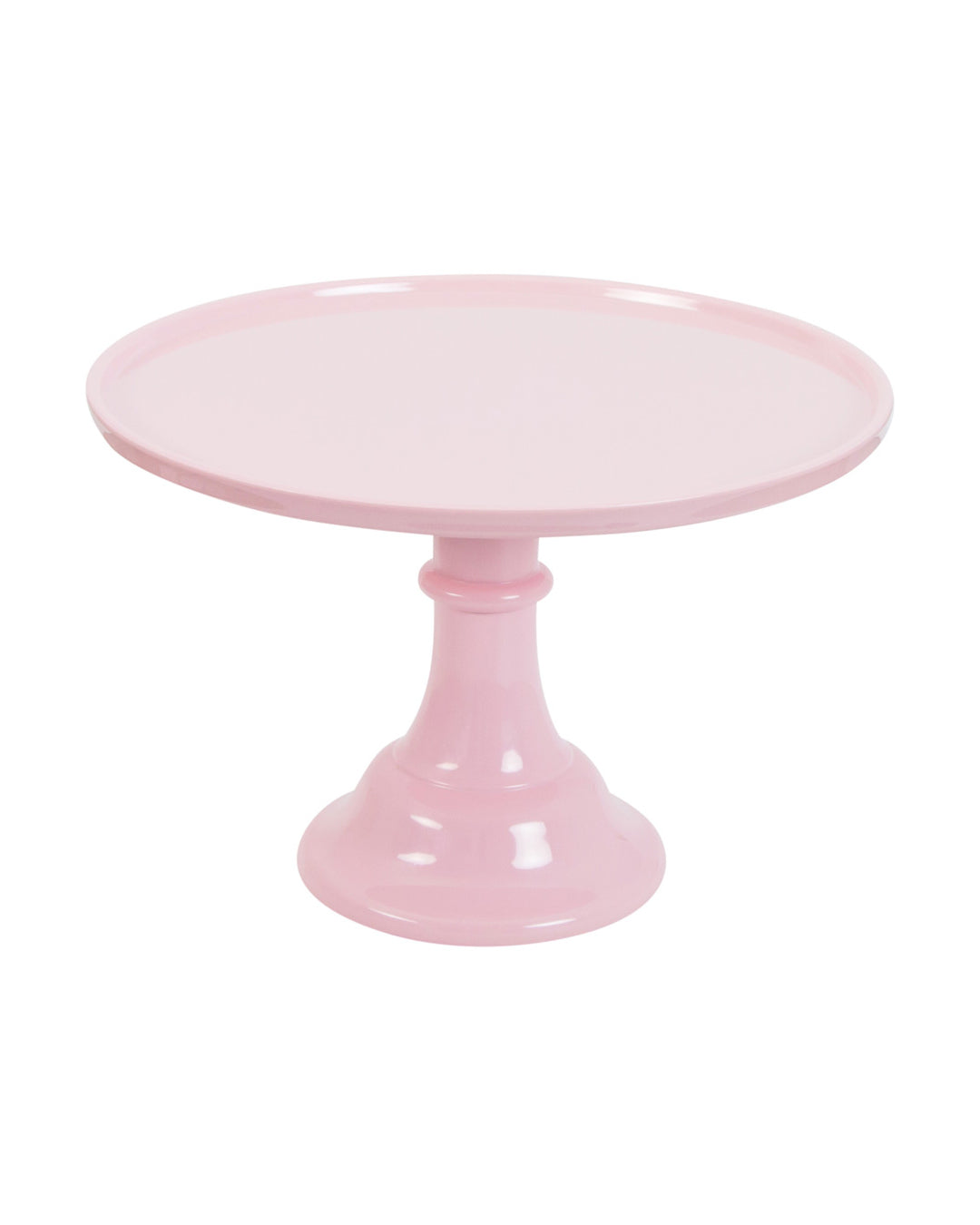 Pink cake stand