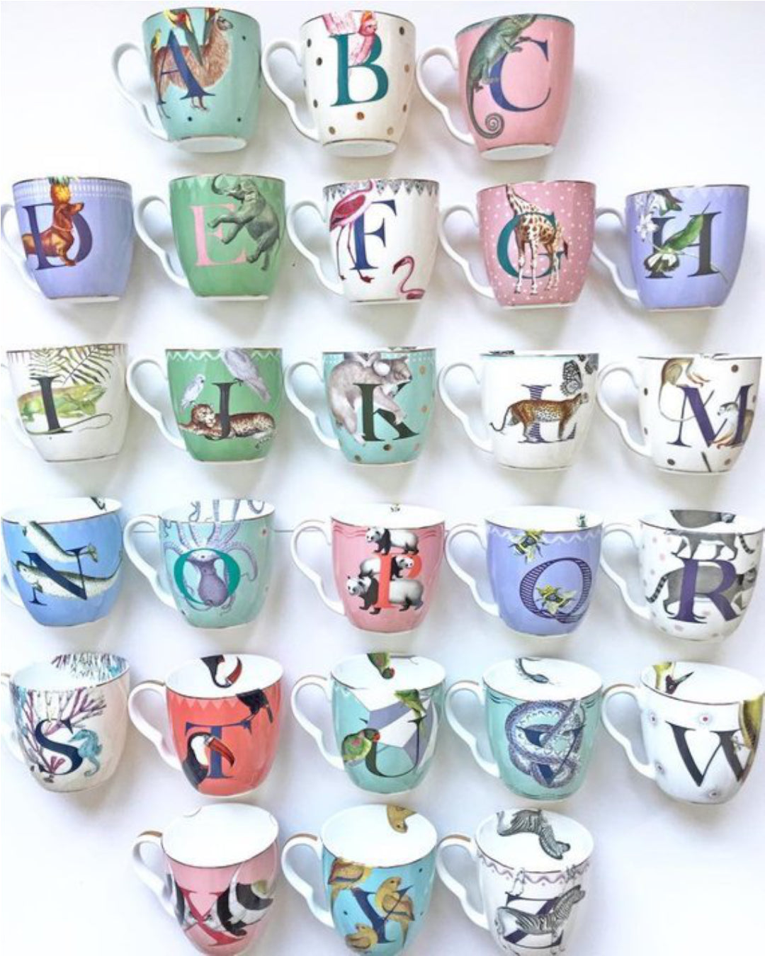 Alphabet Mug