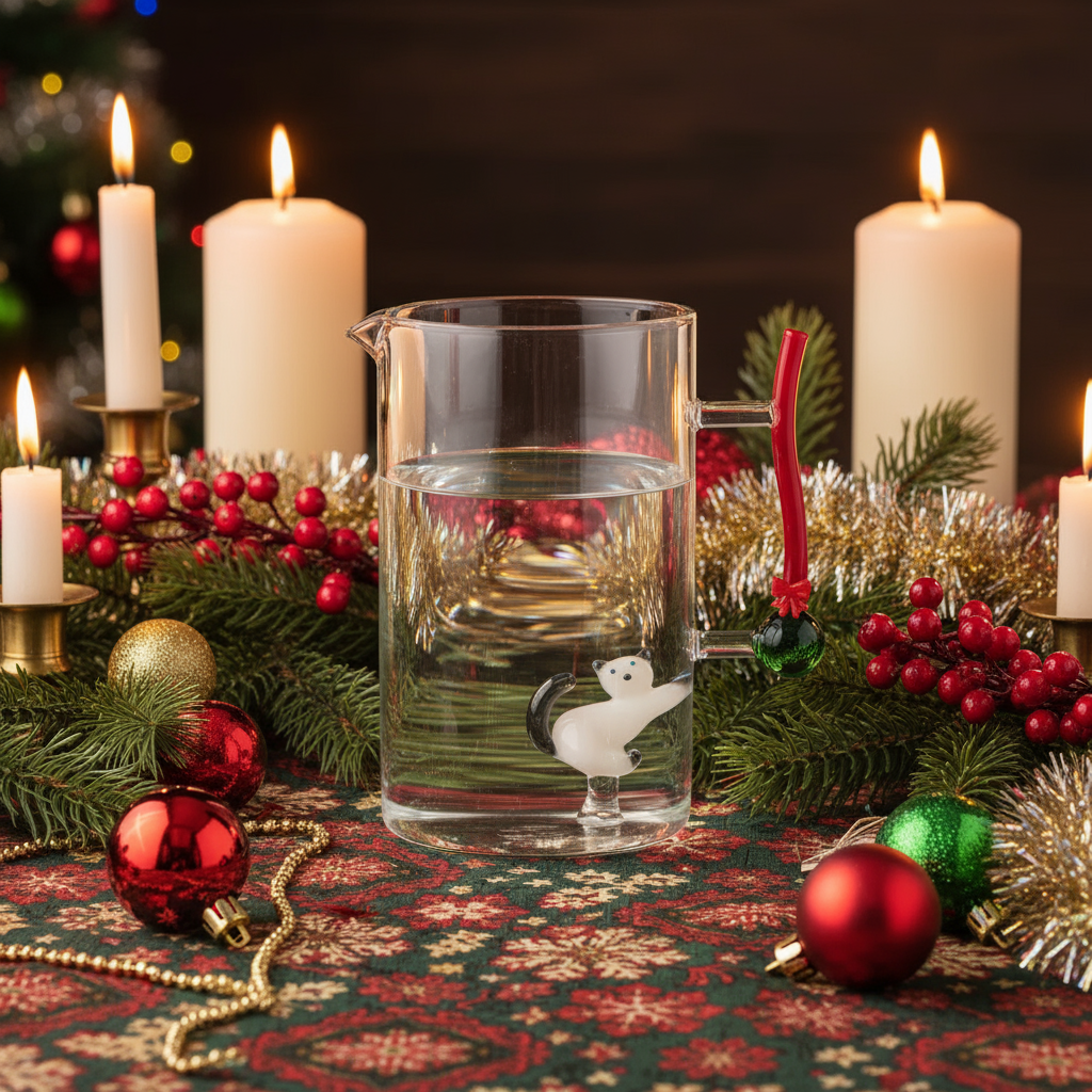 Brocca Gatto & Palla Natale