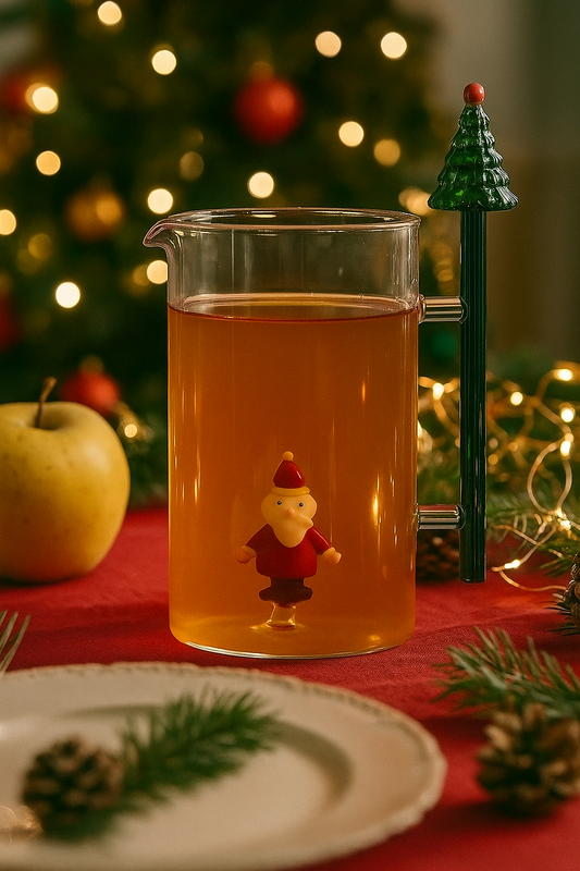 Brocca con manico ad Albero di Natale