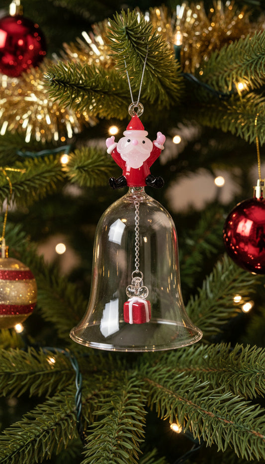 Campana con Babbo Natale