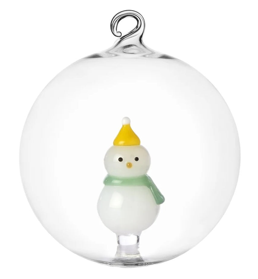 Palla di Natale Pupazzo di Neve