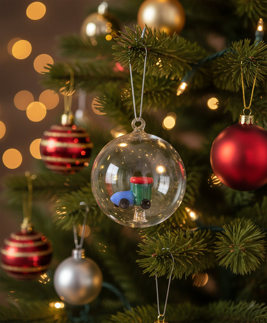 Palla di Natale Trenino