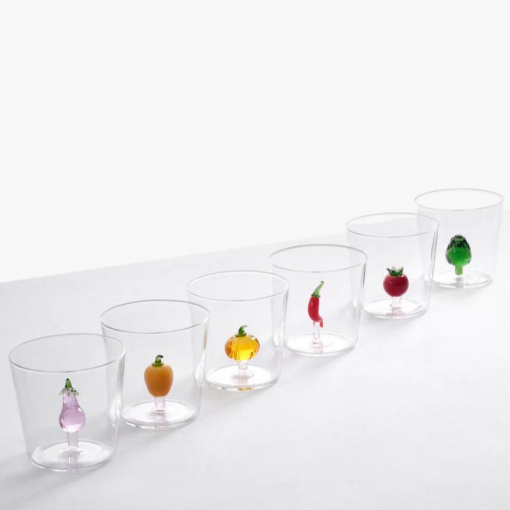 Set 6 Bicchieri Vegetables