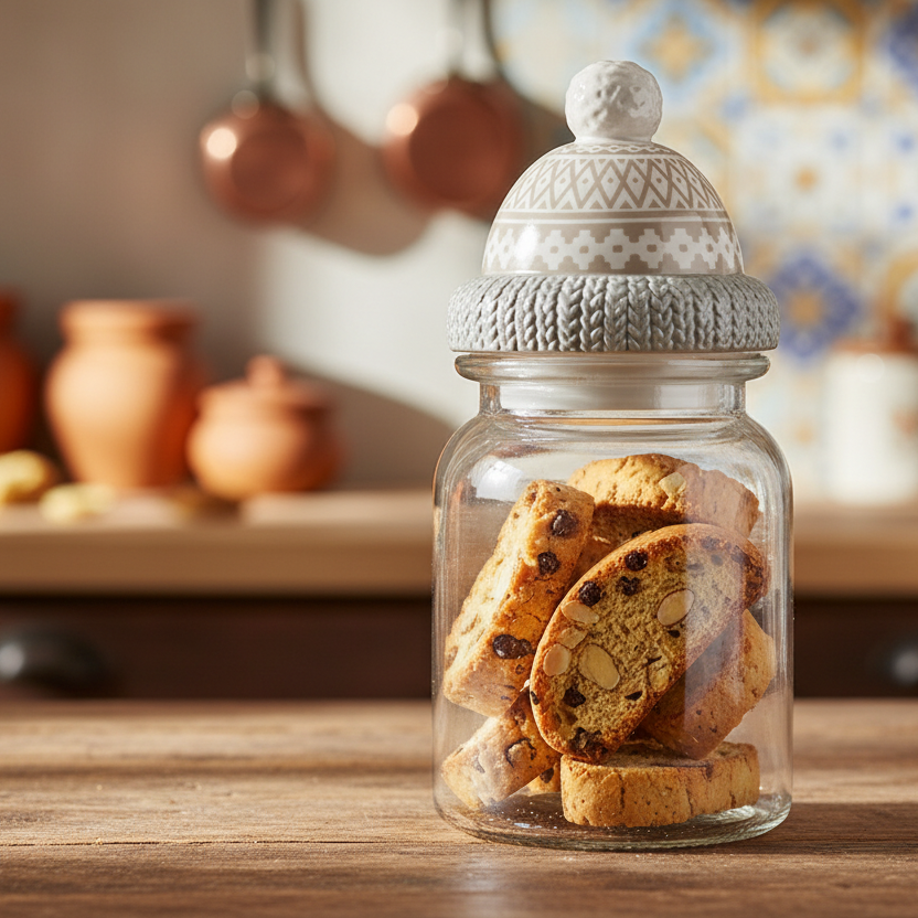 Barattolo con cappellino