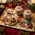 Vassoio Natalizio “Christmas Hot Cocoa Bar” in Ferro – 23x35 cm