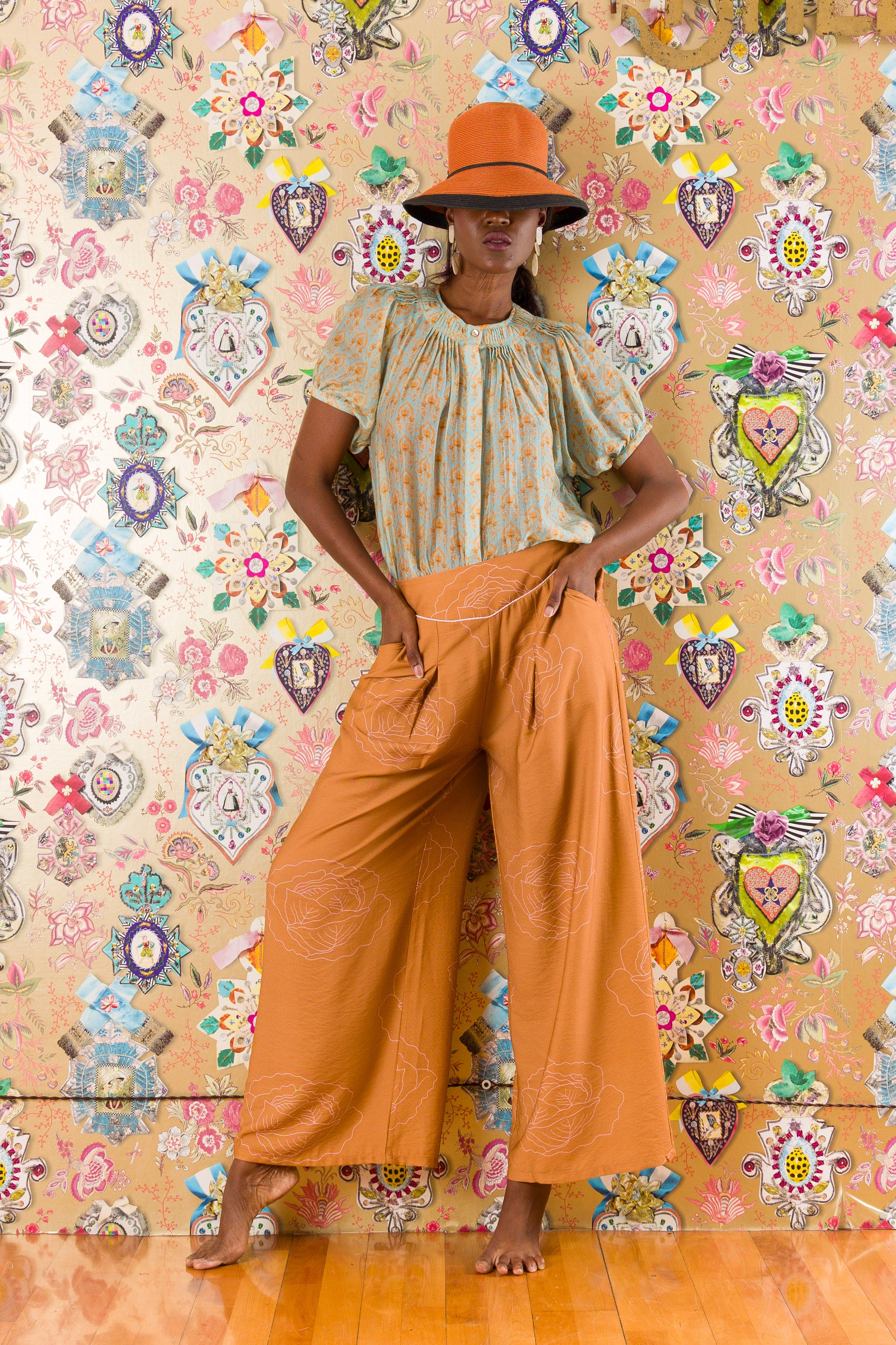 Pantaloni Cammello