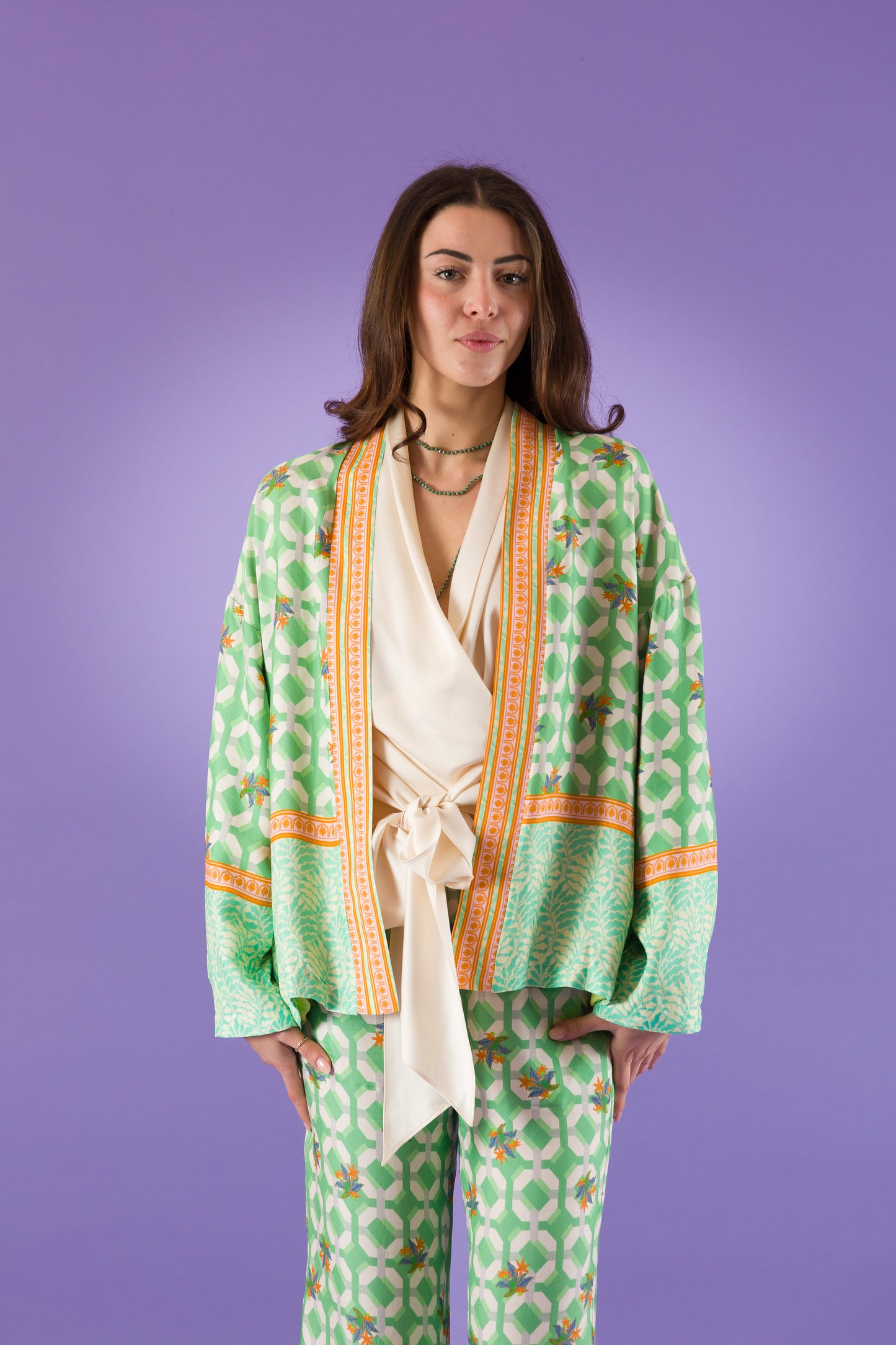 Giacca Kimono Coriandolo