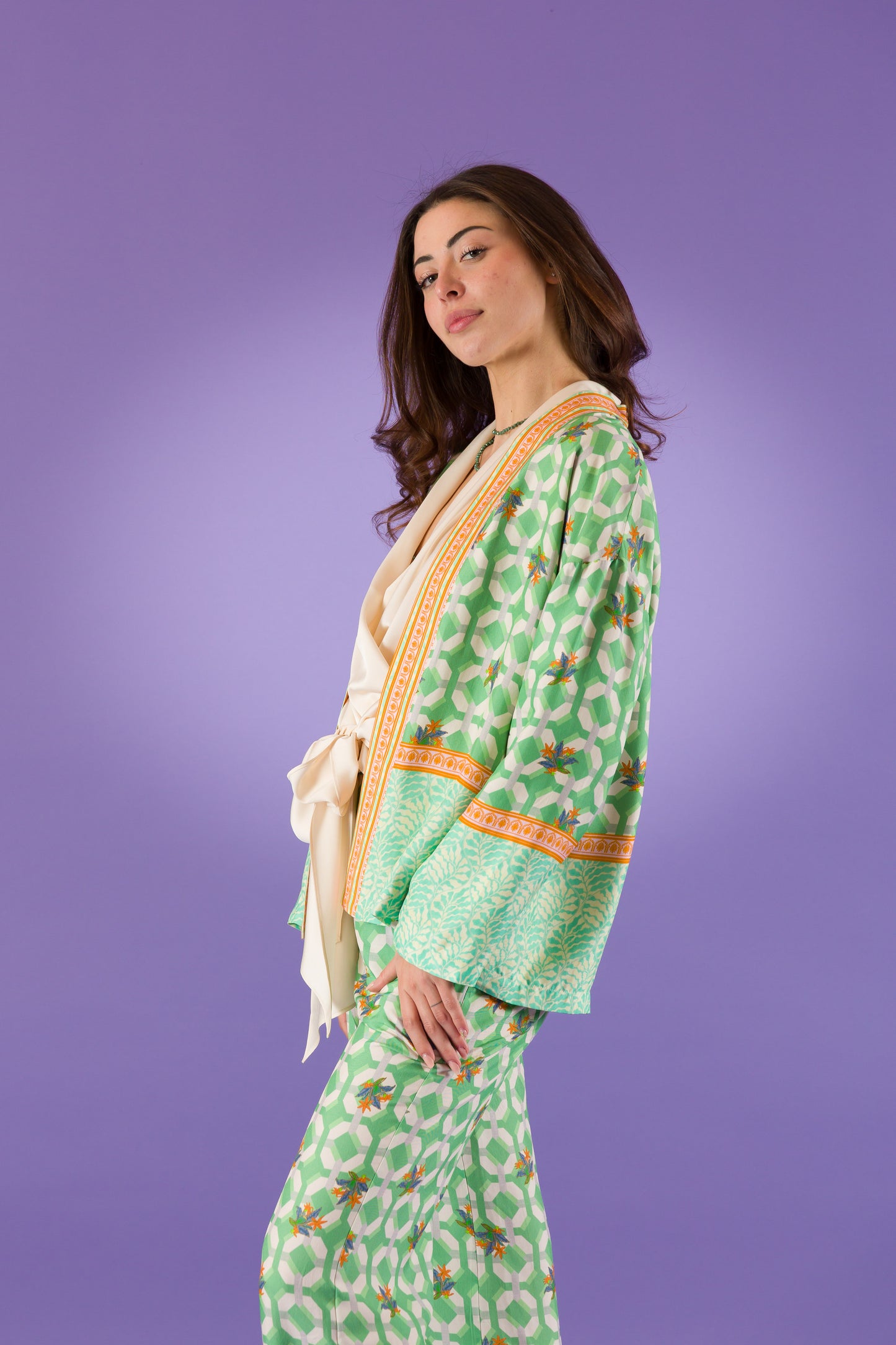 Giacca Kimono Coriandolo