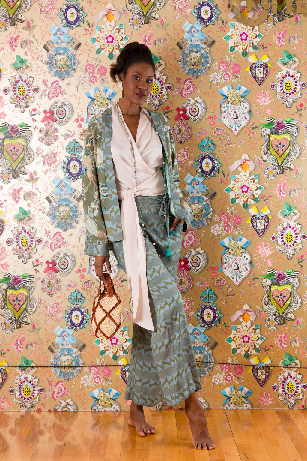 Giacca Kimono Arancio