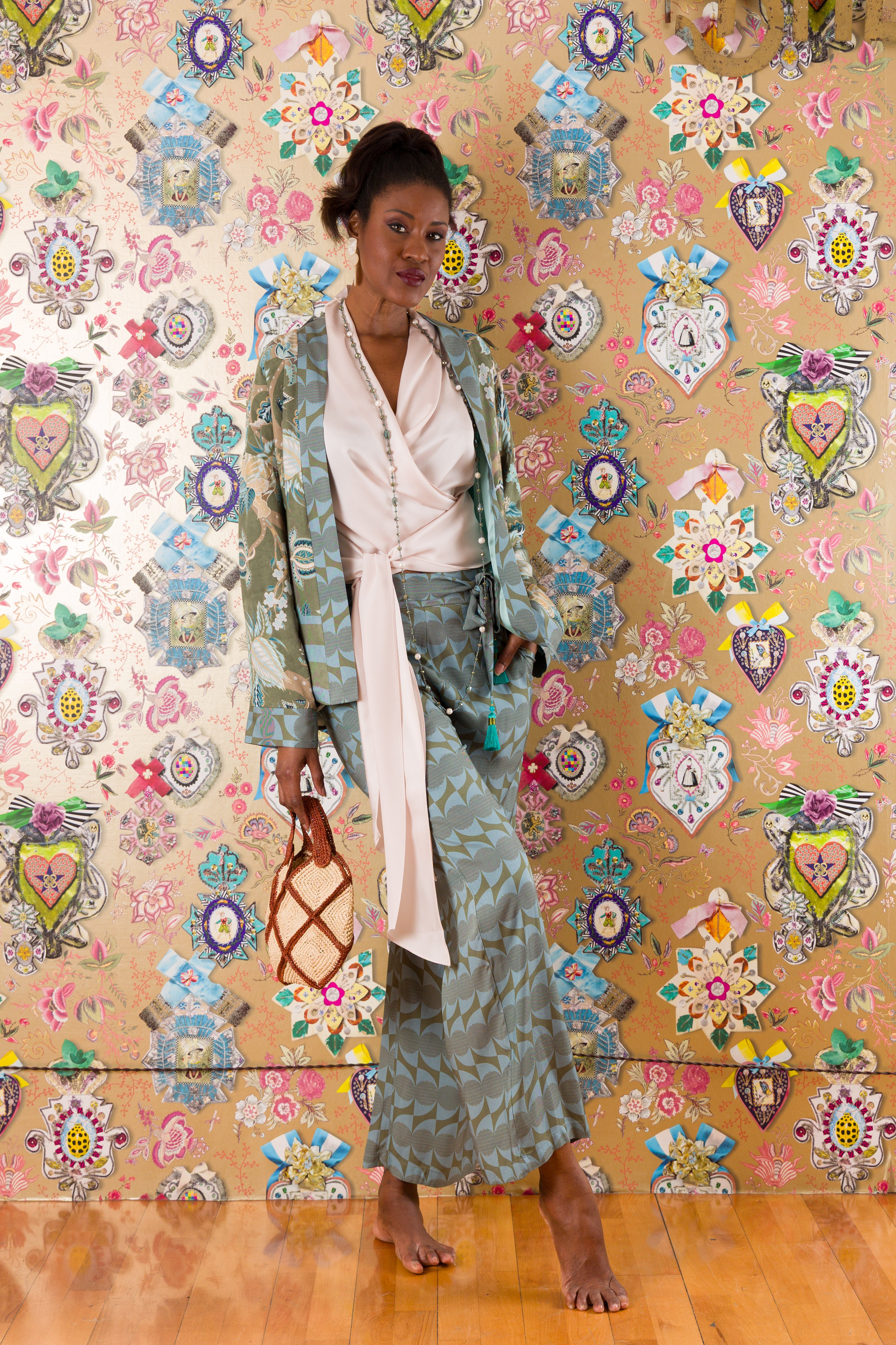 Giacca Kimono Arancio