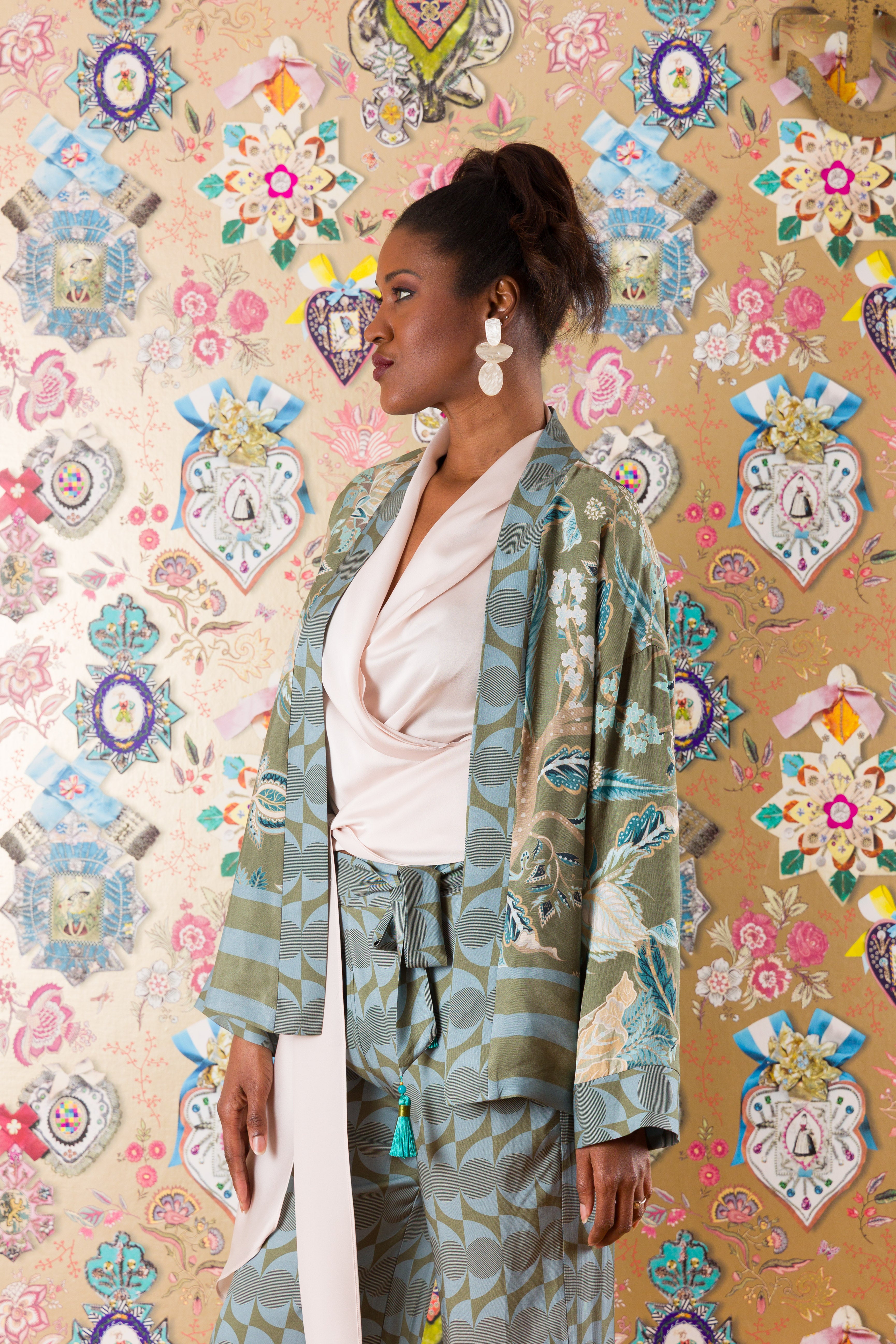 Giacca Kimono Arancio