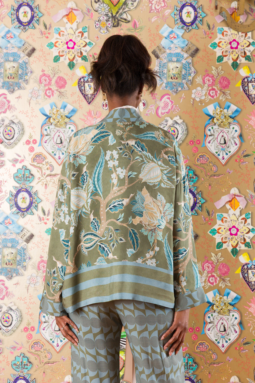 Giacca Kimono Arancio