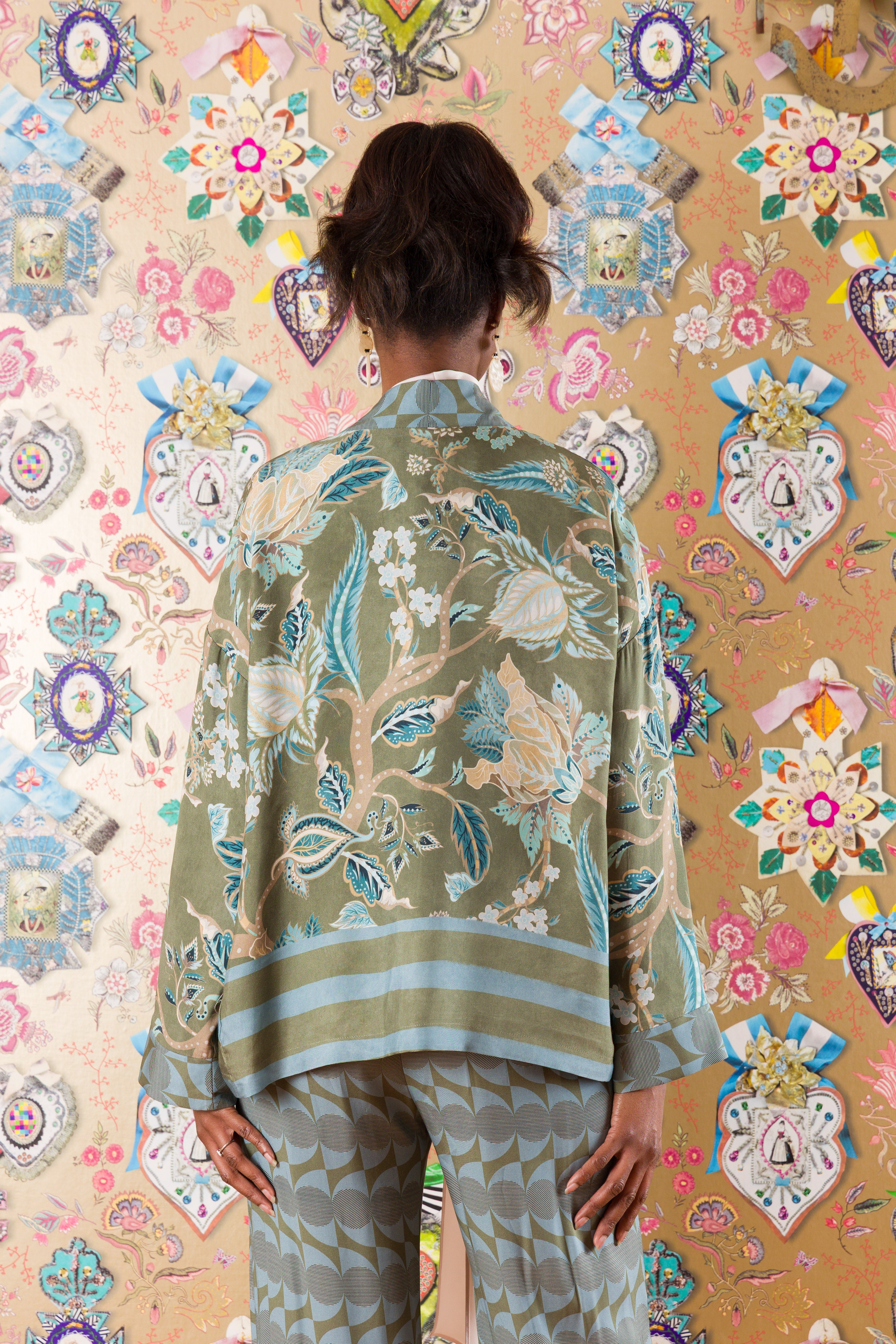 Giacca Kimono Arancio