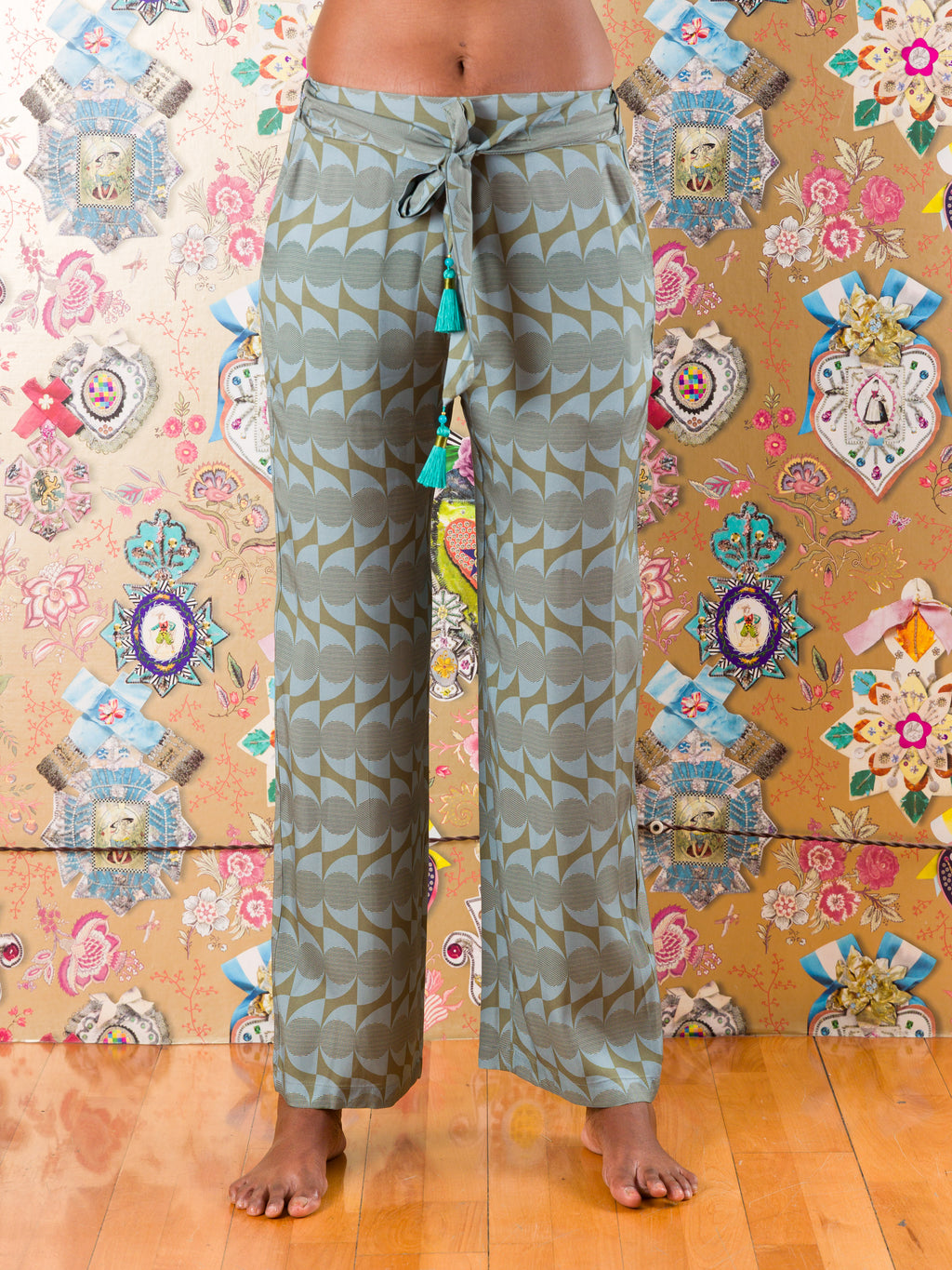 Pantaloni Albicocco