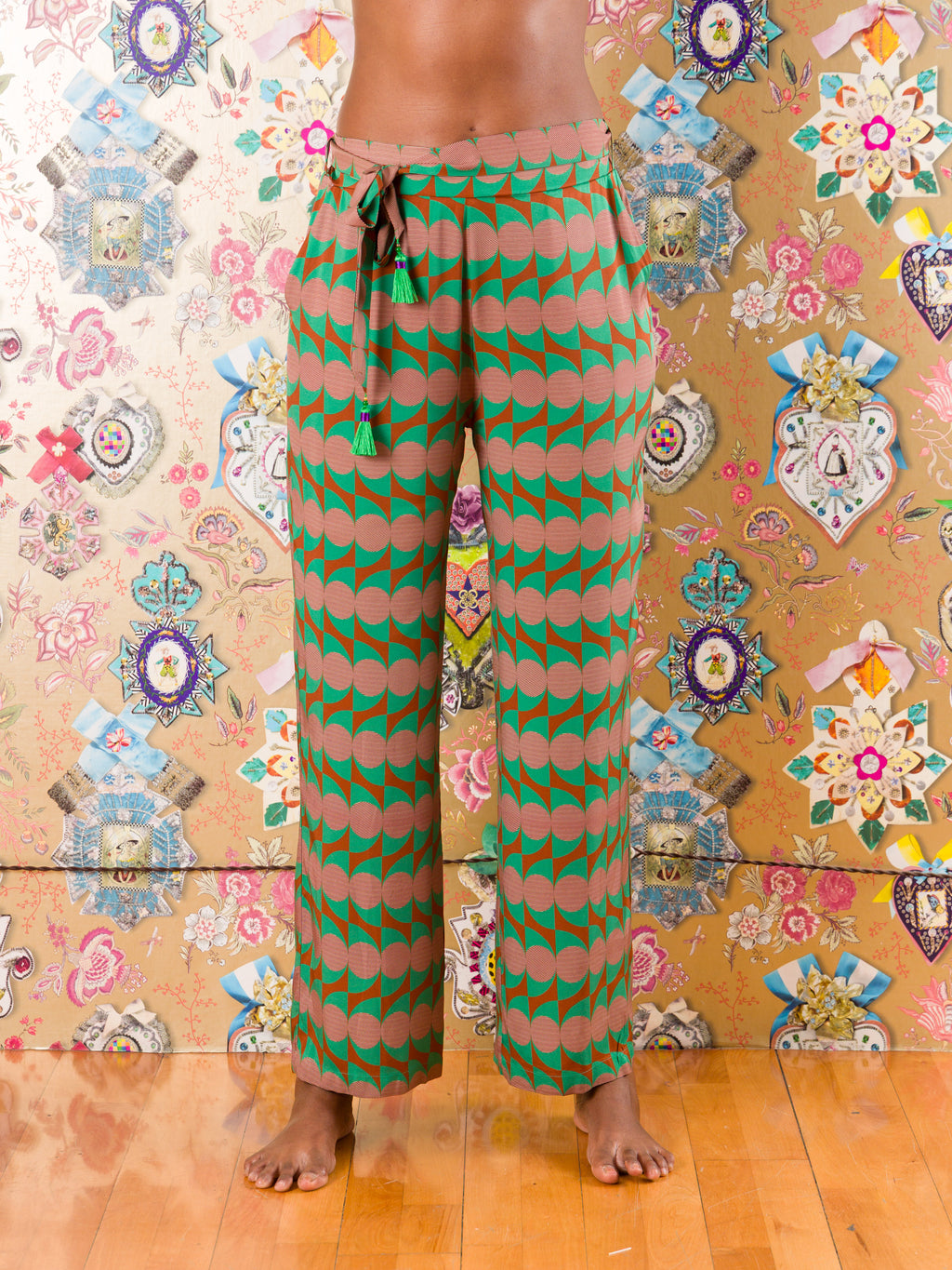 Pantaloni Albicocco