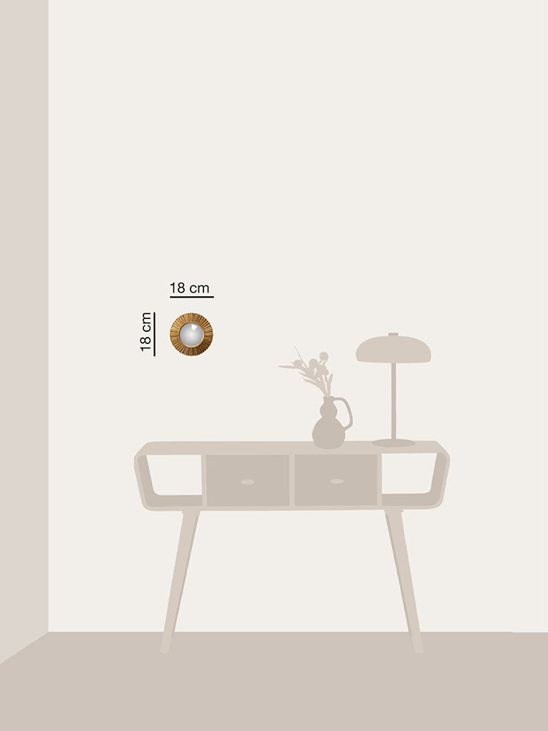 Specchio piccolo convesso Sanctus