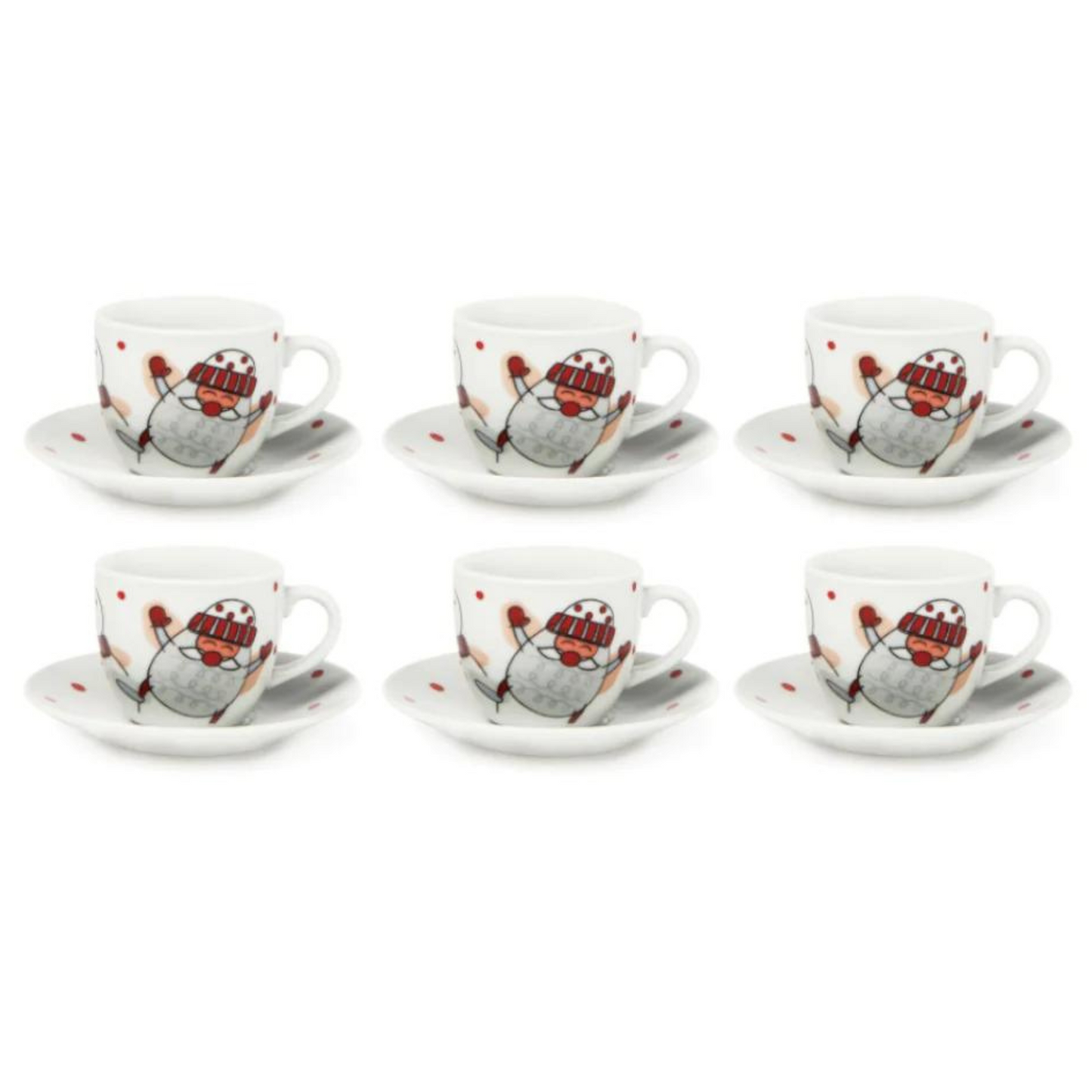Servizio 6 tazzine da caffè