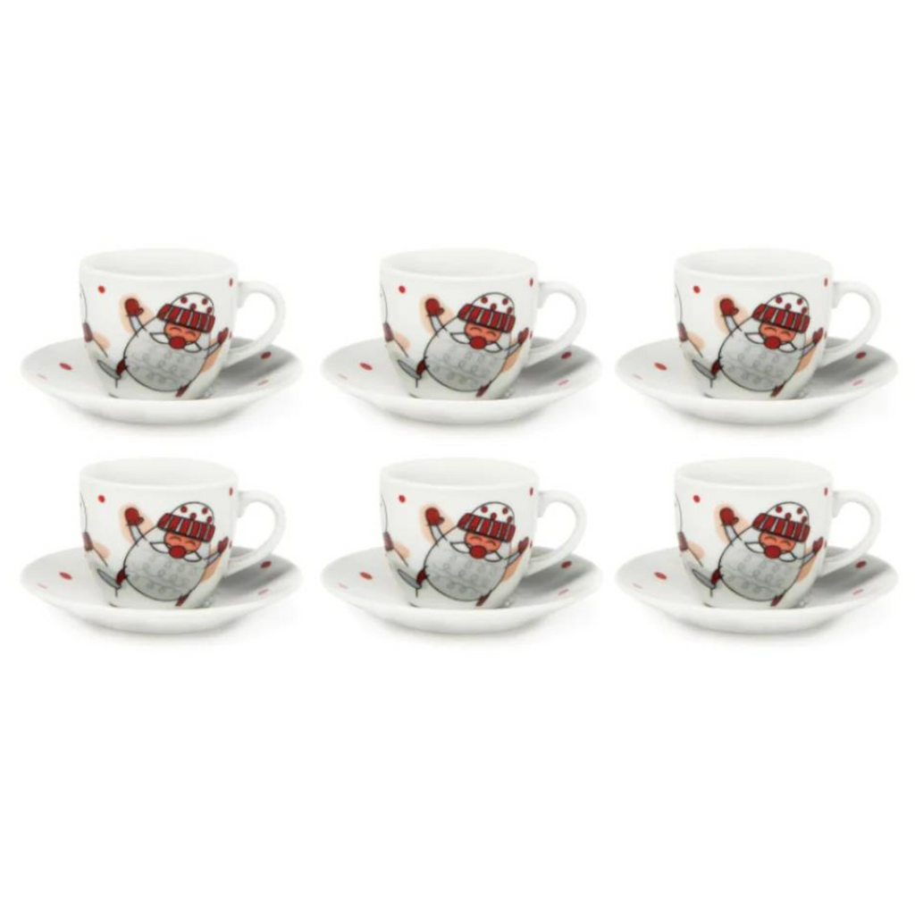Servizio 6 tazzine da caffè