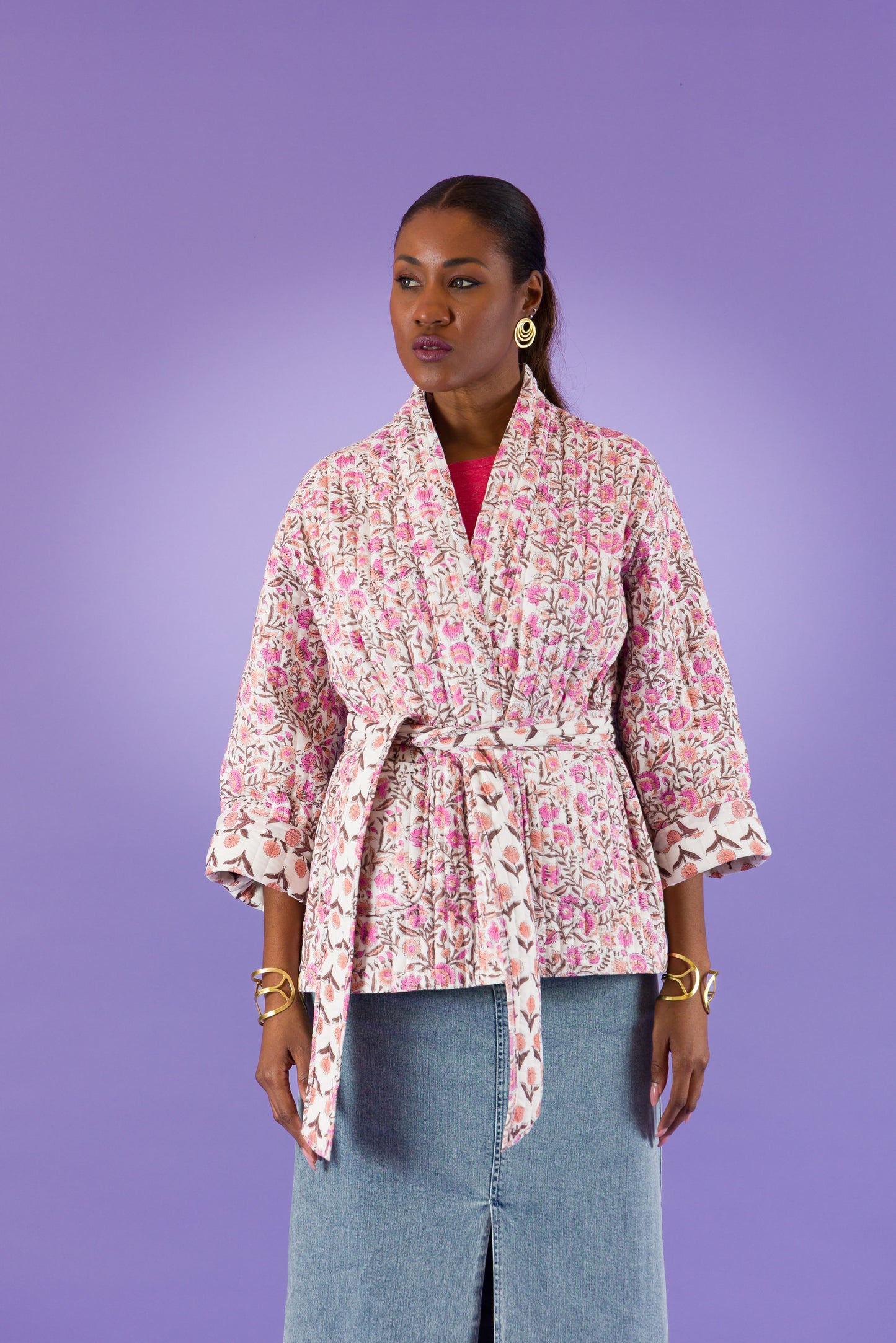 Giacca Kimono reversibile Davidia