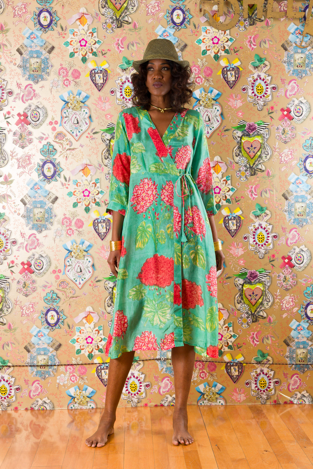 Abito Kimono Adelina in seta