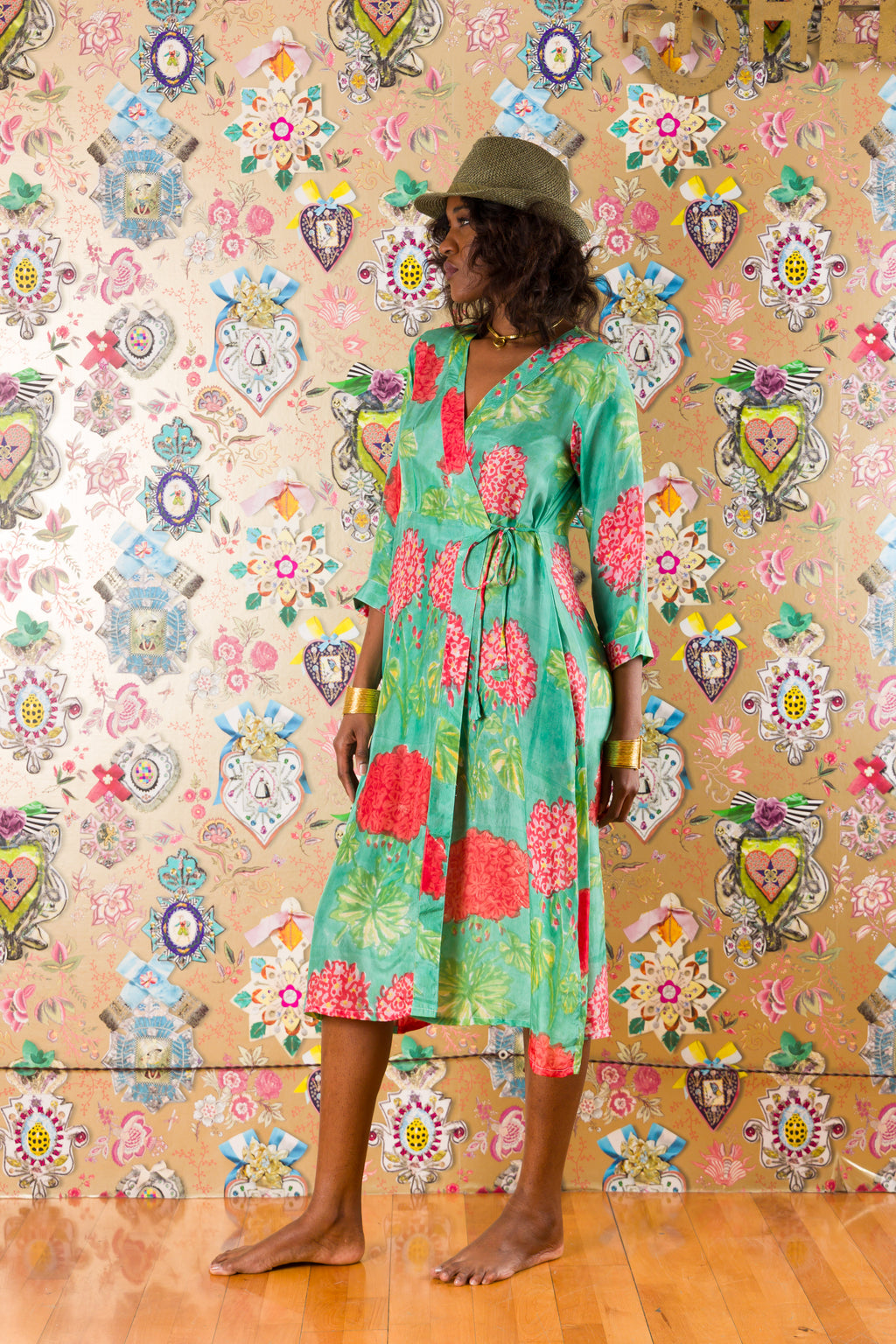 Abito Kimono Adelina in seta