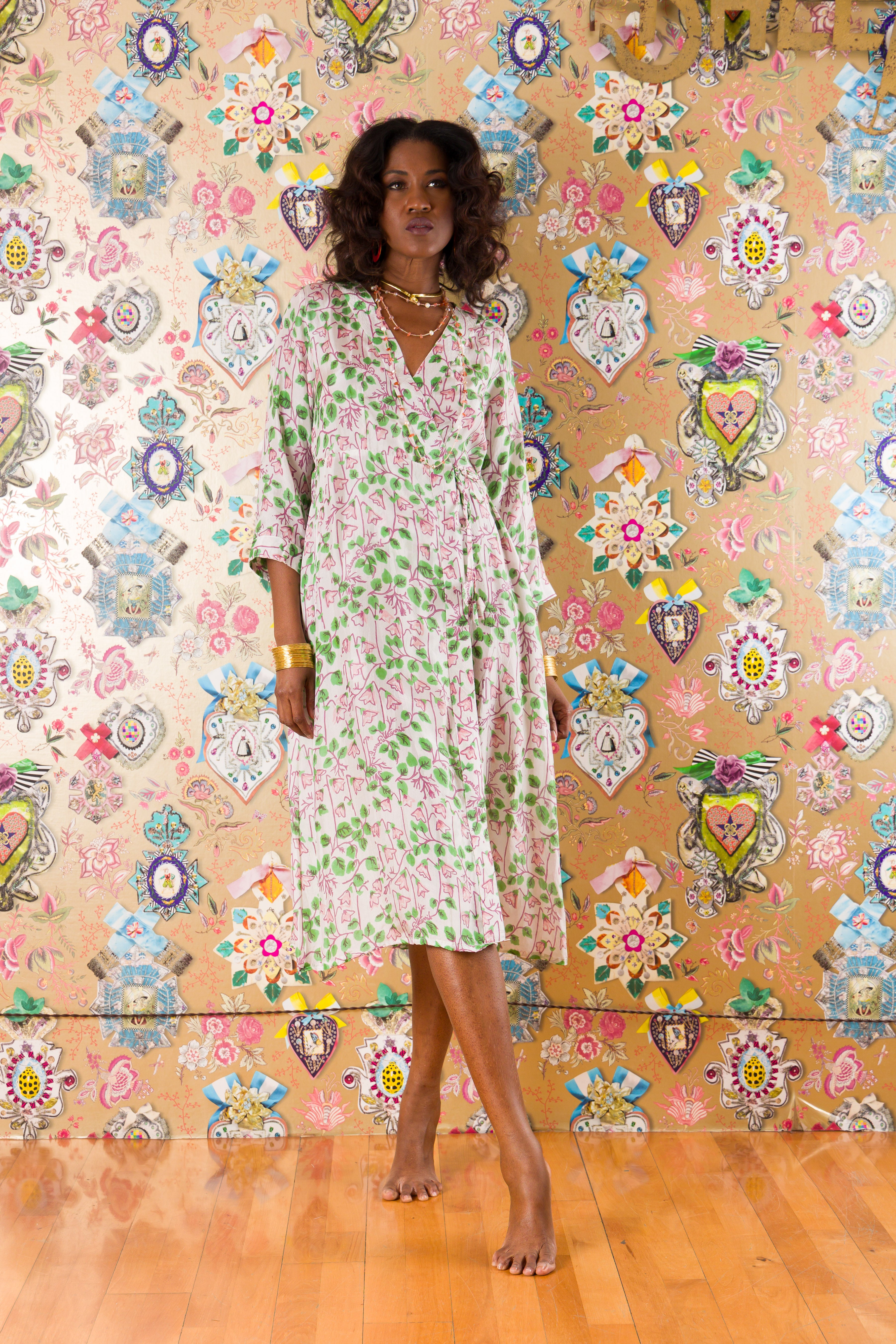 Abito Kimono Adelina in seta