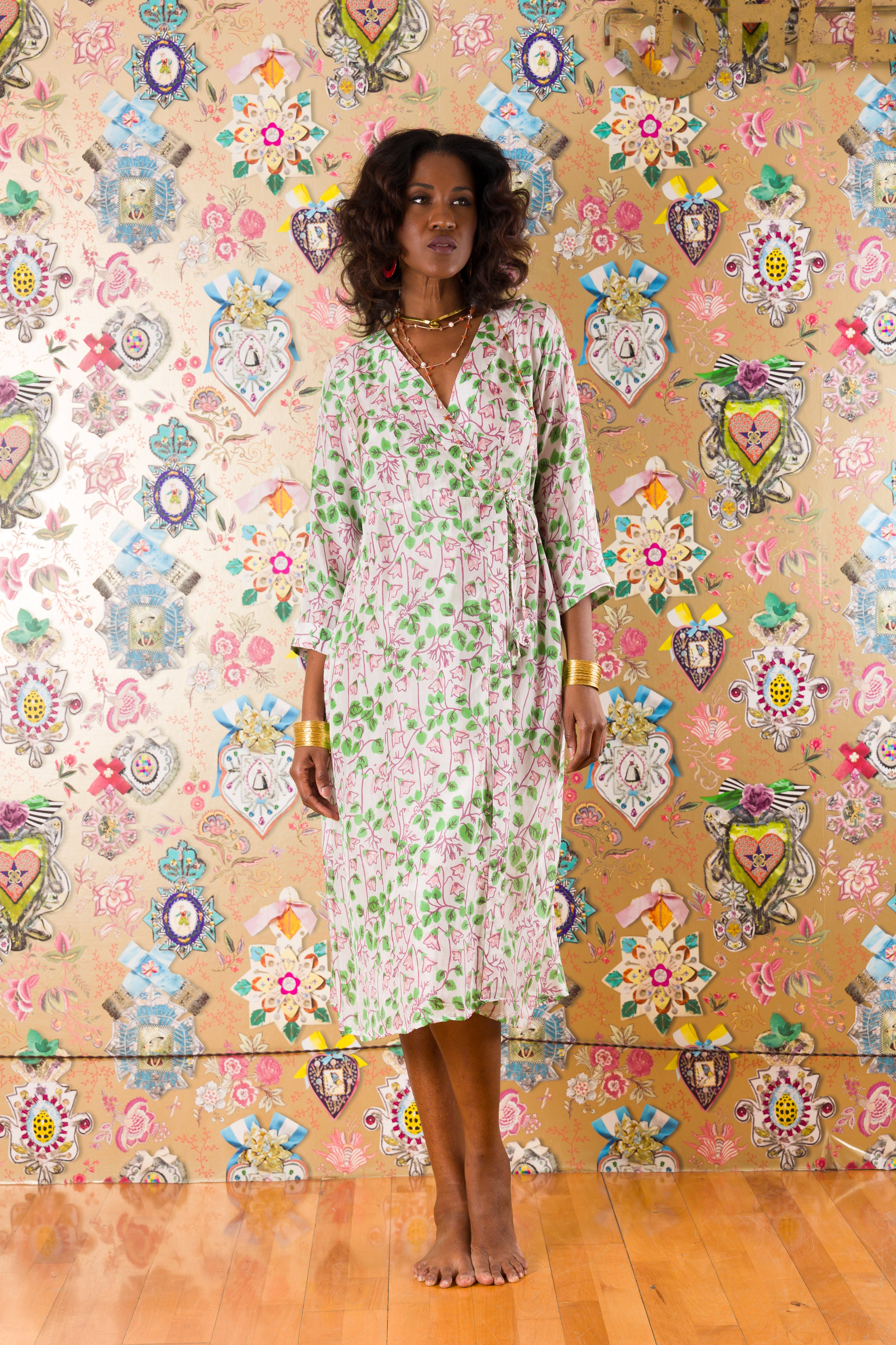 Abito Kimono Adelina in seta
