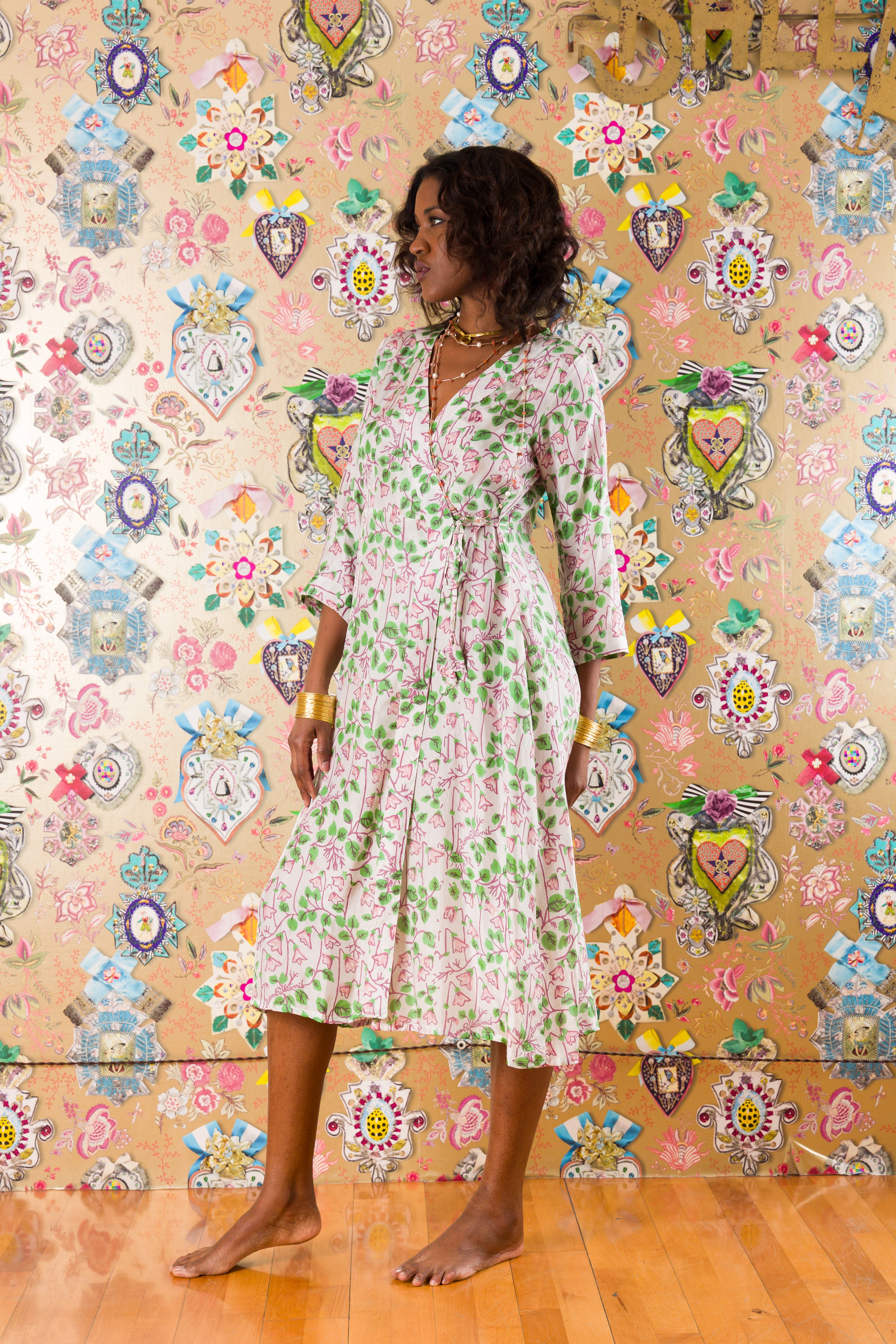 Abito Kimono Adelina in seta